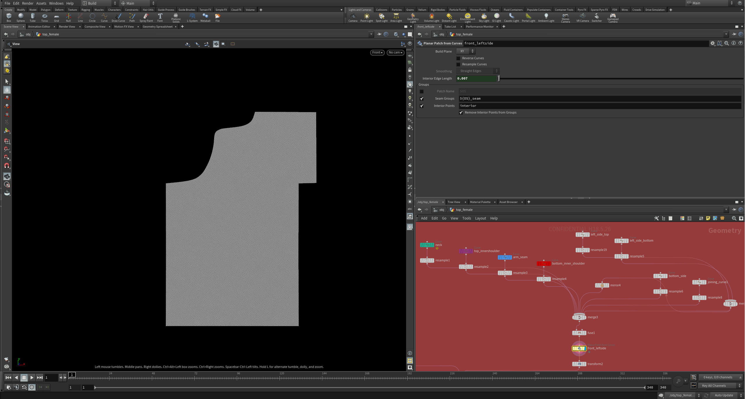Vellum Cloth Tips & Tricks SideFX